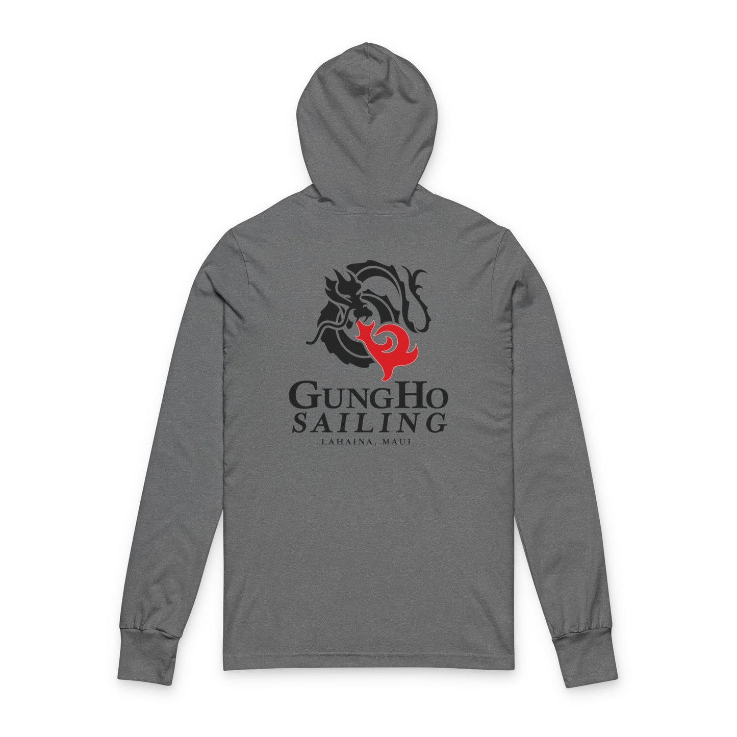 Sailing Hoodie Tee — GungHo Sailing Logo Long-Sleeve Hooded Shirt